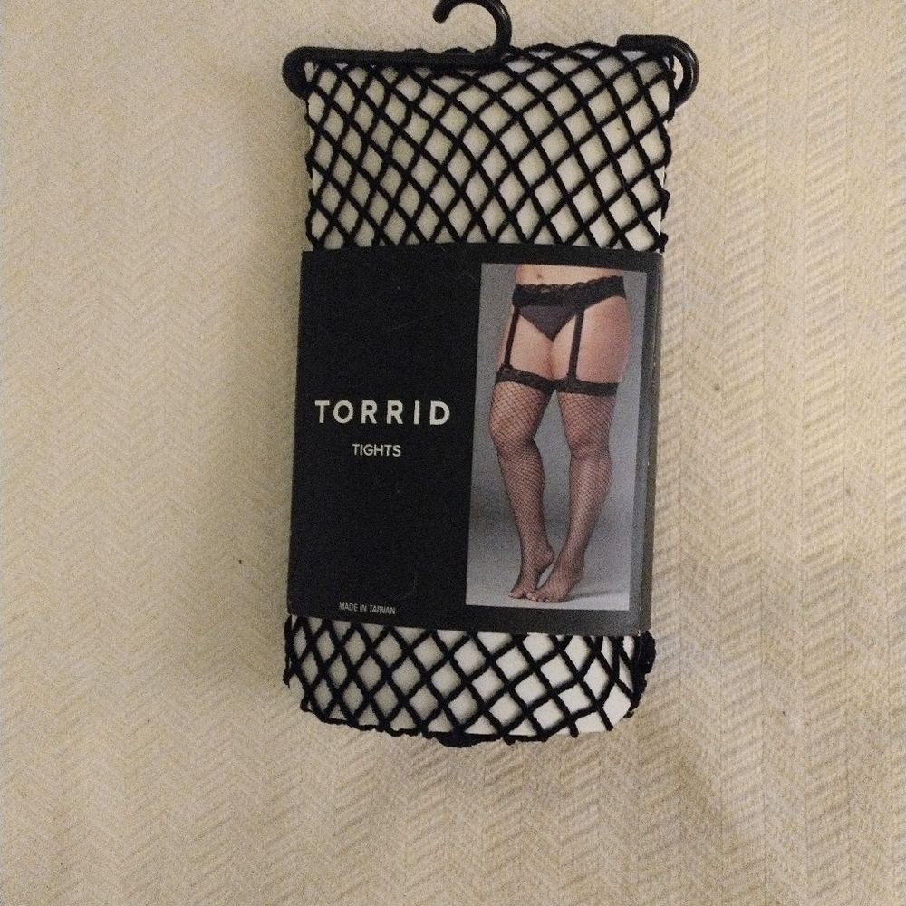 Torrid Tights Faux Garter - size 1/2